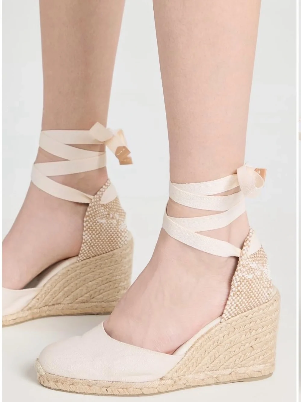 Castañer Carina Wedge Canvas Espadrilles